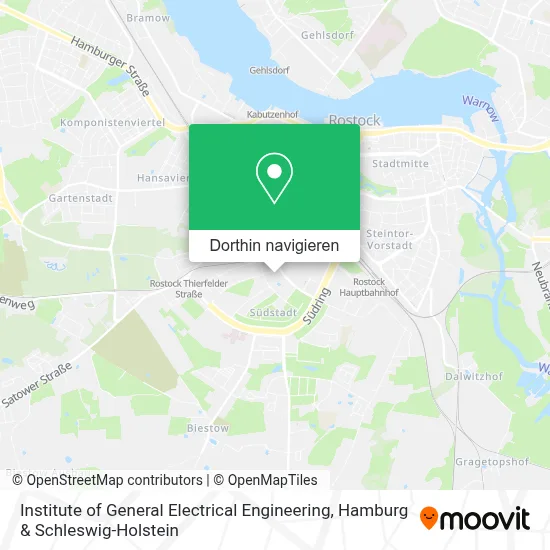 Institute of General Electrical Engineering Karte