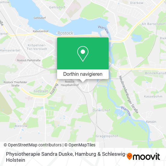 Physiotherapie Sandra Duske Karte