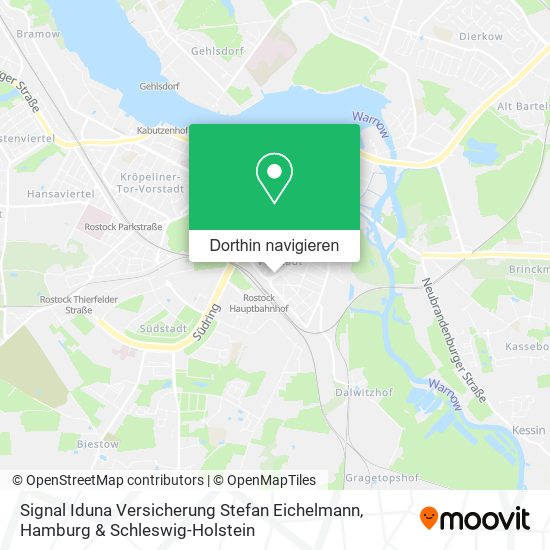 Signal Iduna Versicherung Stefan Eichelmann Karte