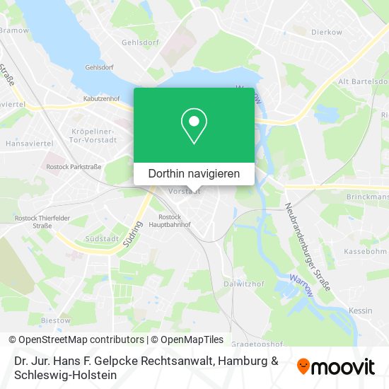 Dr. Jur. Hans F. Gelpcke Rechtsanwalt Karte