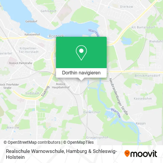 Realschule Warnowschule Karte