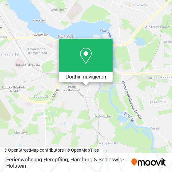 Ferienwohnung Hempfling Karte