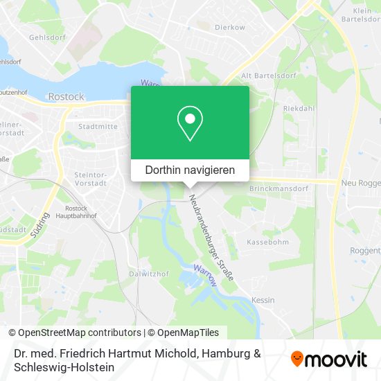 Dr. med. Friedrich Hartmut Michold Karte