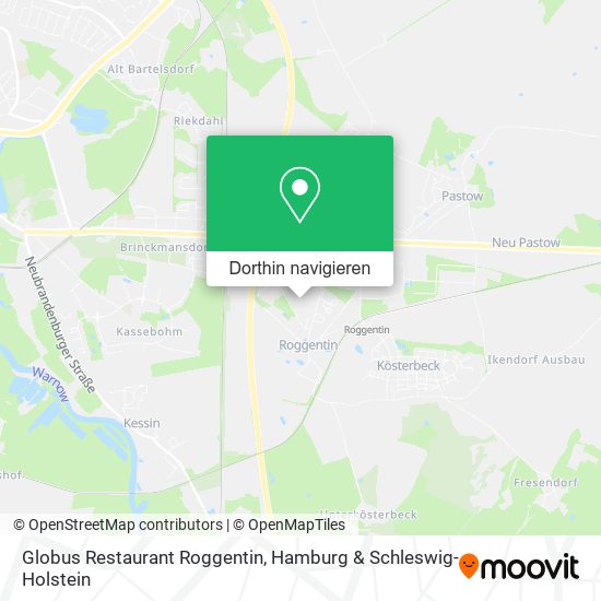 Globus Restaurant Roggentin Karte