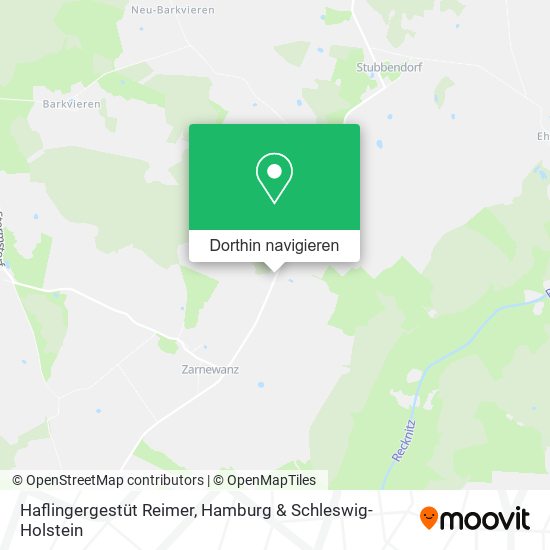 Haflingergestüt Reimer Karte