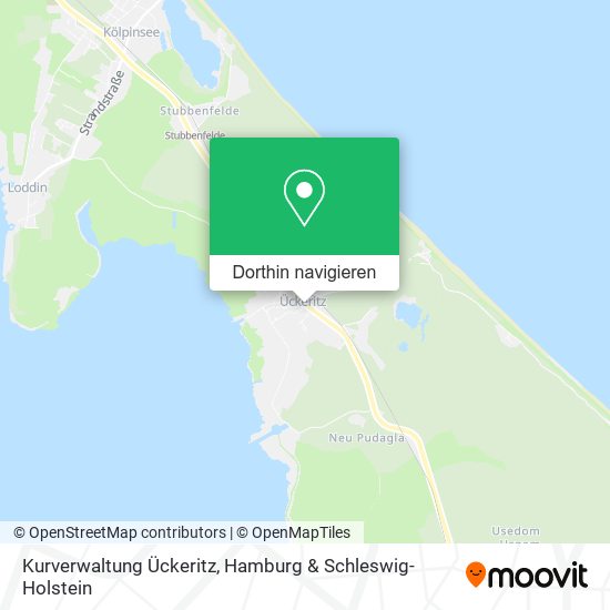 Kurverwaltung Ückeritz Karte