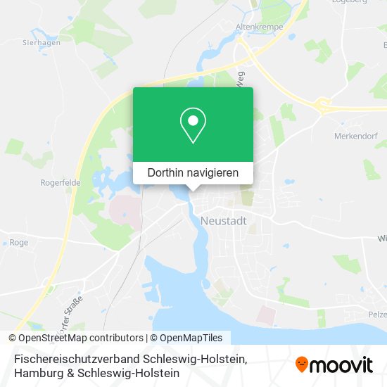 Fischereischutzverband Schleswig-Holstein Karte