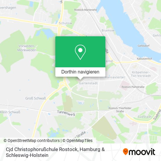 Cjd Christophorußchule Rostock Karte