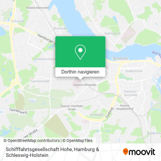 Schifffahrtsgesellschaft Hohe Karte