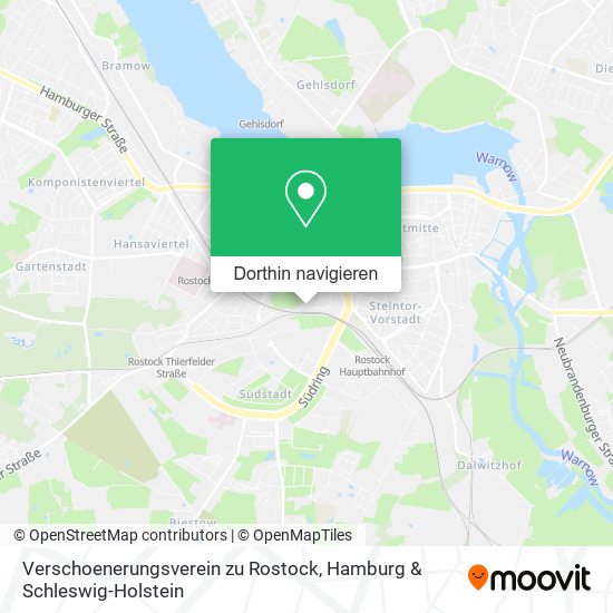 Verschoenerungsverein zu Rostock Karte