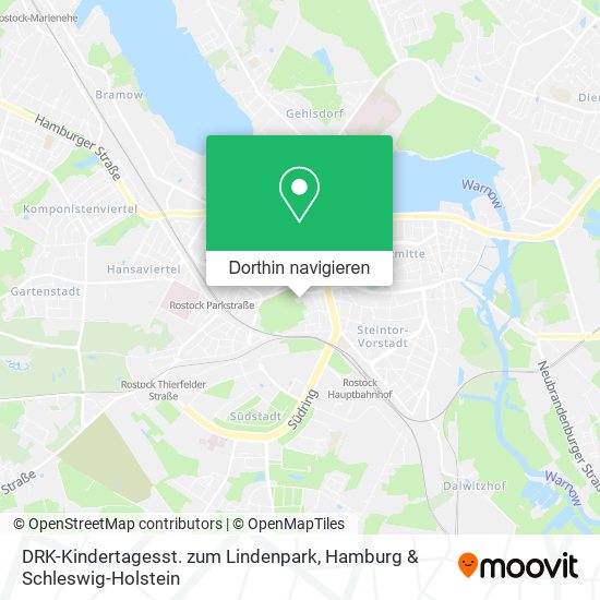 DRK-Kindertagesst. zum Lindenpark Karte