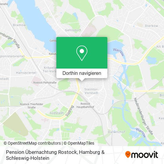 Pension Übernachtung Rostock Karte