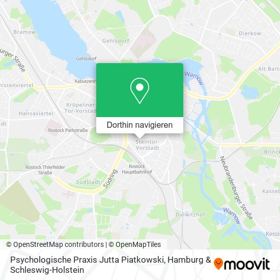 Psychologische Praxis Jutta Piatkowski Karte