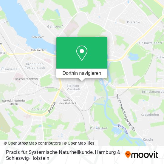 Praxis für Systemische Naturheilkunde Karte