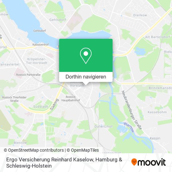 Ergo Versicherung Reinhard Kaselow Karte