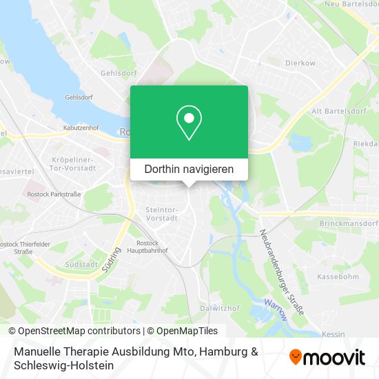 Manuelle Therapie Ausbildung Mto Karte