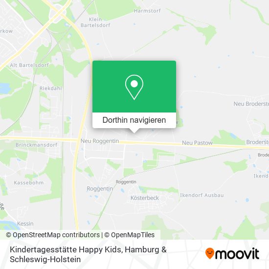 Kindertagesstätte Happy Kids Karte