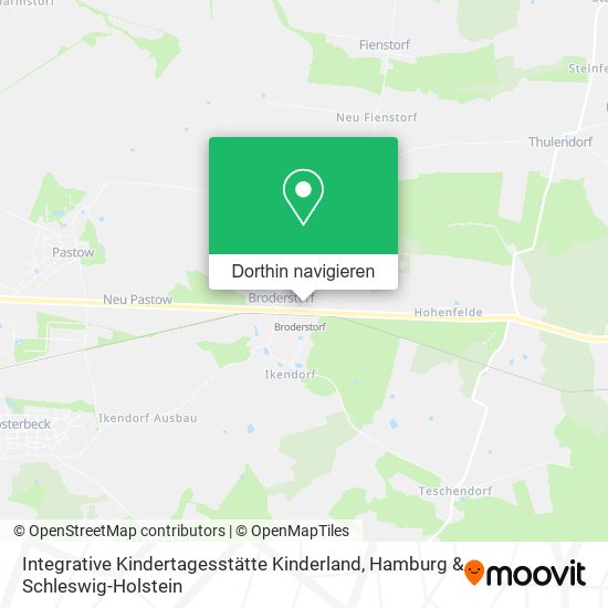Integrative Kindertagesstätte Kinderland Karte