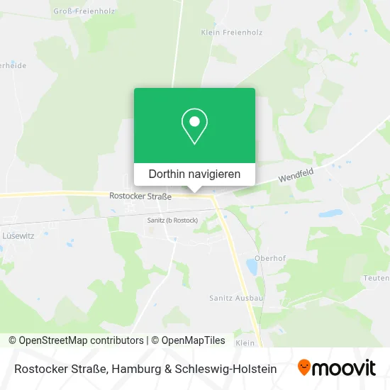 Rostocker Straße Karte