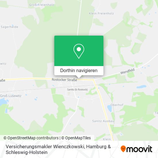 Versicherungsmakler Wienczkowski Karte