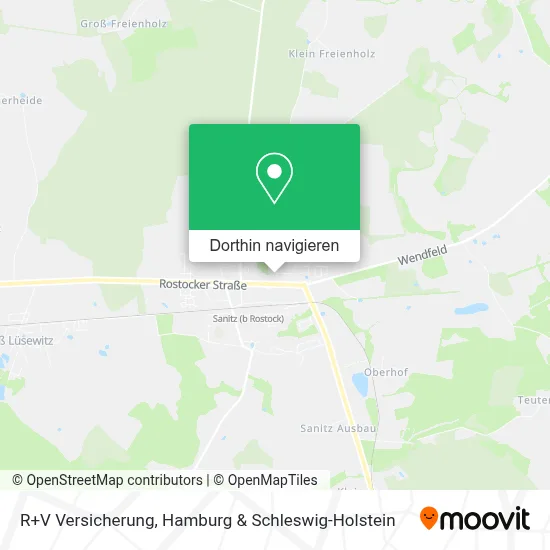 R+V Versicherung Karte