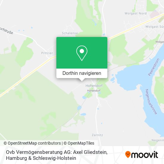 Ovb Vermögensberatung AG: Axel Gliedstein Karte