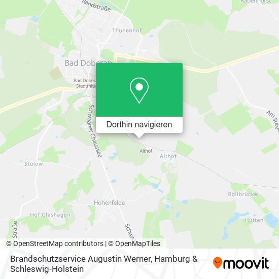 Brandschutzservice Augustin Werner Karte
