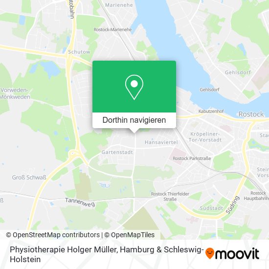 Physiotherapie Holger Müller Karte