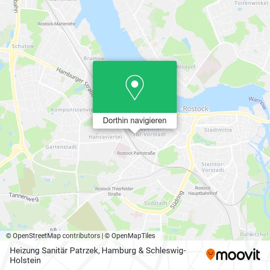 Heizung Sanitär Patrzek Karte