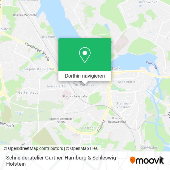 Schneideratelier Gärtner Karte