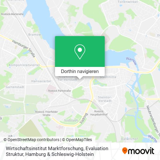 Wirtschaftsinstitut Marktforschung, Evaluation Struktur Karte