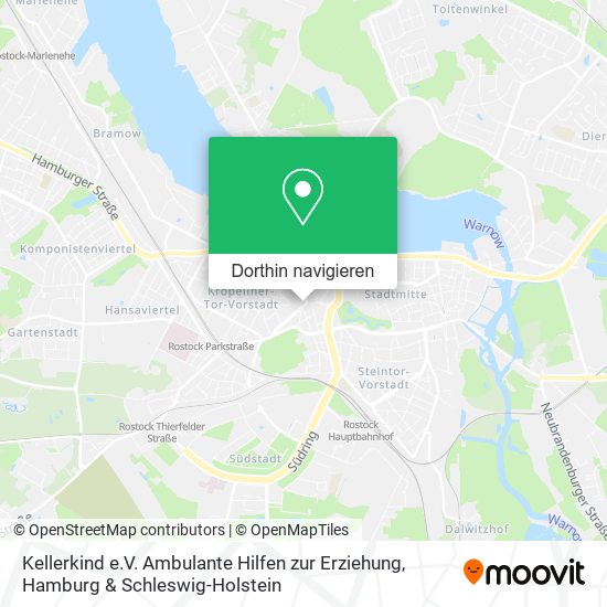 Kellerkind e.V. Ambulante Hilfen zur Erziehung Karte