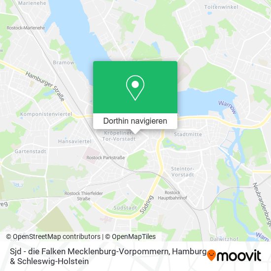 Sjd - die Falken Mecklenburg-Vorpommern Karte
