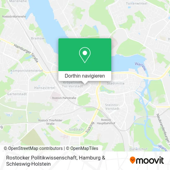 Rostocker Politikwissenschaft Karte