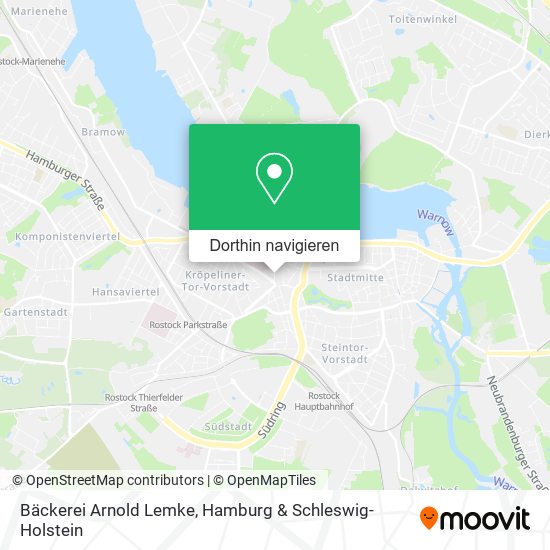 Bäckerei Arnold Lemke Karte