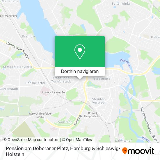 Pension am Doberaner Platz Karte