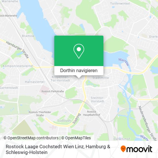 Rostock Laage Cochstedt Wien Linz Karte