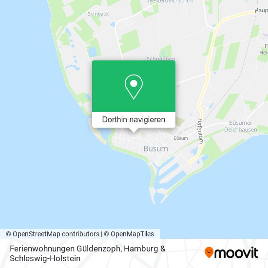 Ferienwohnungen Güldenzoph Karte