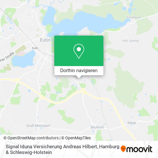 Signal Iduna Versicherung Andreas Hilbert Karte