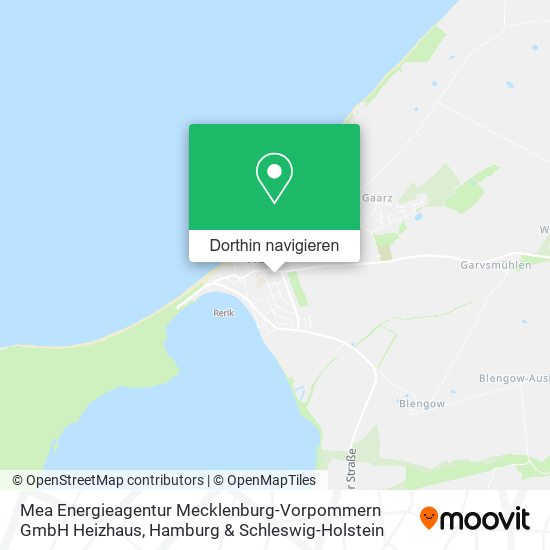 Mea Energieagentur Mecklenburg-Vorpommern GmbH Heizhaus Karte