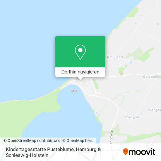 Kindertagesstätte Pusteblume Karte