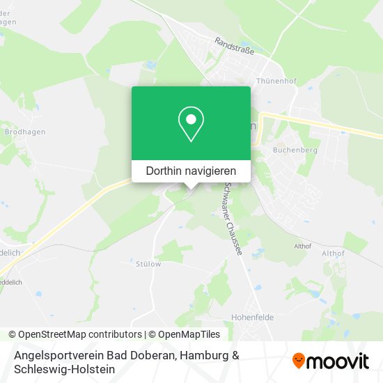 Angelsportverein Bad Doberan Karte
