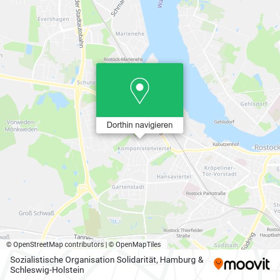 Sozialistische Organisation Solidarität Karte