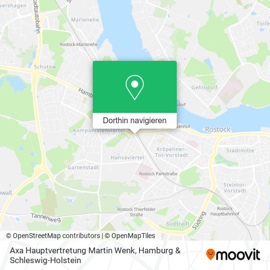 Axa Hauptvertretung Martin Wenk Karte