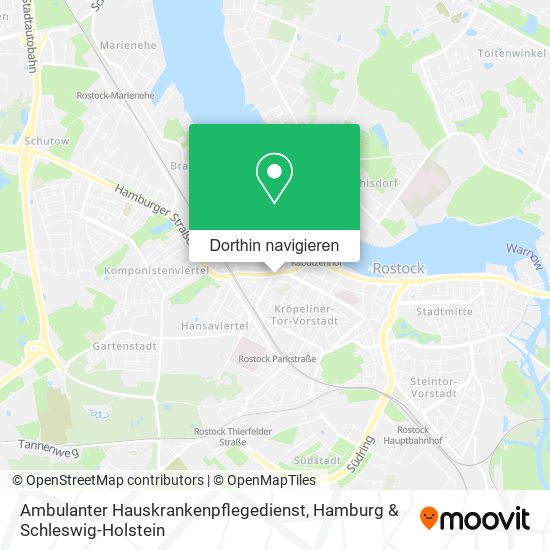 Ambulanter Hauskrankenpflegedienst Karte