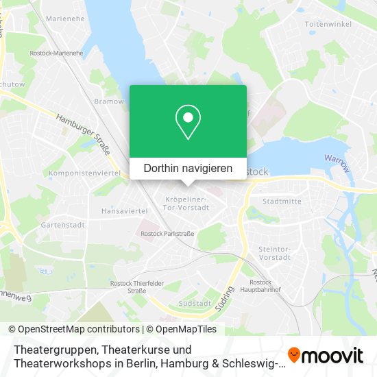 Theatergruppen, Theaterkurse und Theaterworkshops in Berlin Karte