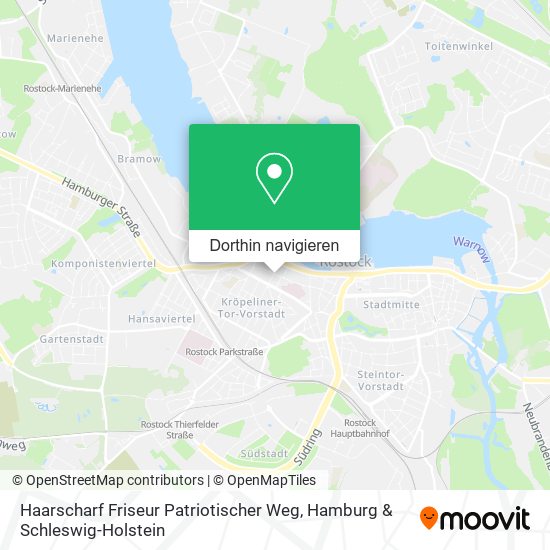 Haarscharf Friseur Patriotischer Weg Karte