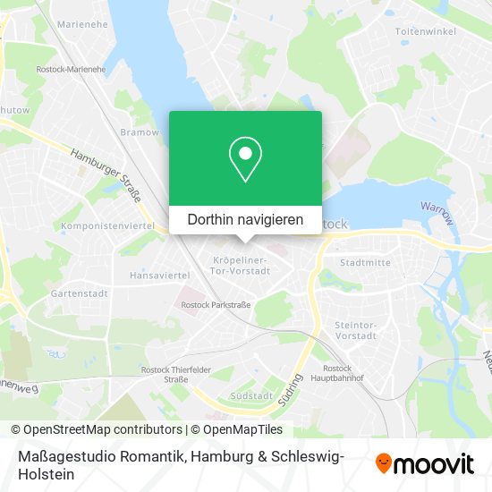 Maßagestudio Romantik Karte