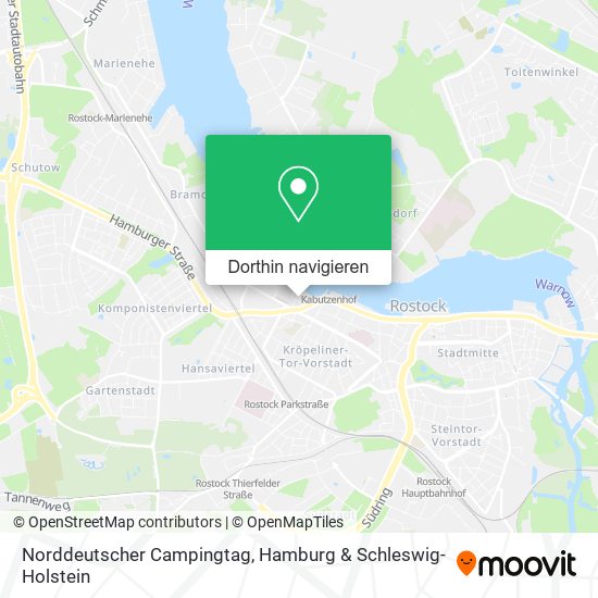 Norddeutscher Campingtag Karte