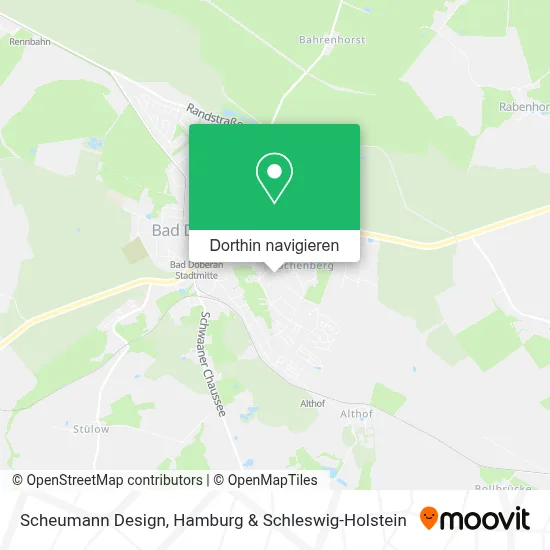 Scheumann Design Karte